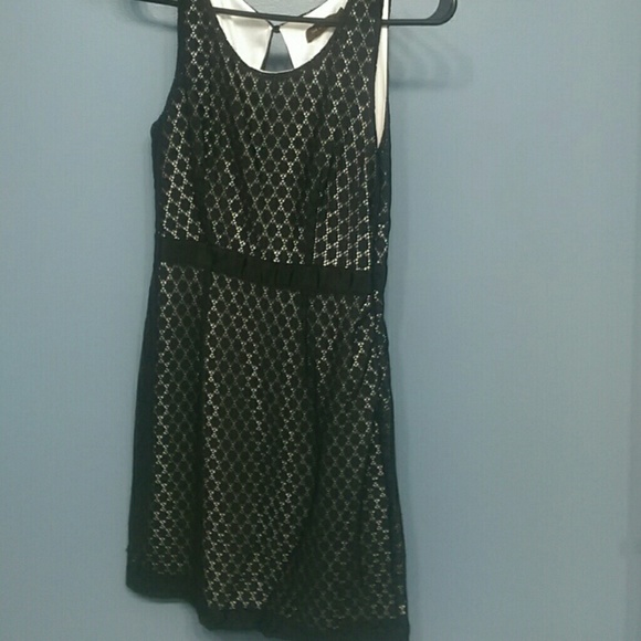 Black lacy dress from The Limited