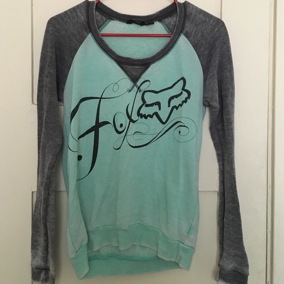 Fox racing crew neck