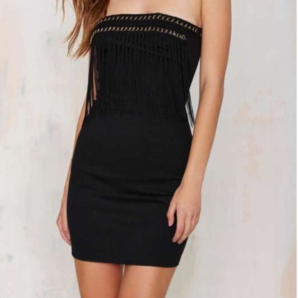 ❌SOLD❌NWT Fringe Mini Dress