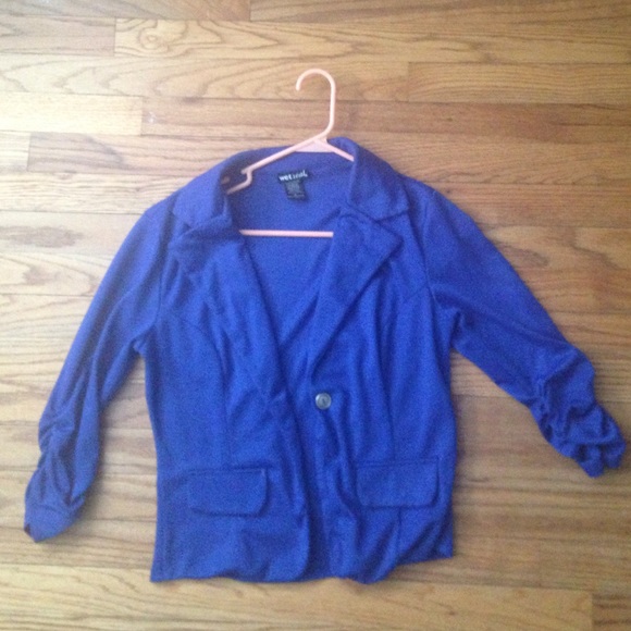 Blue blazer