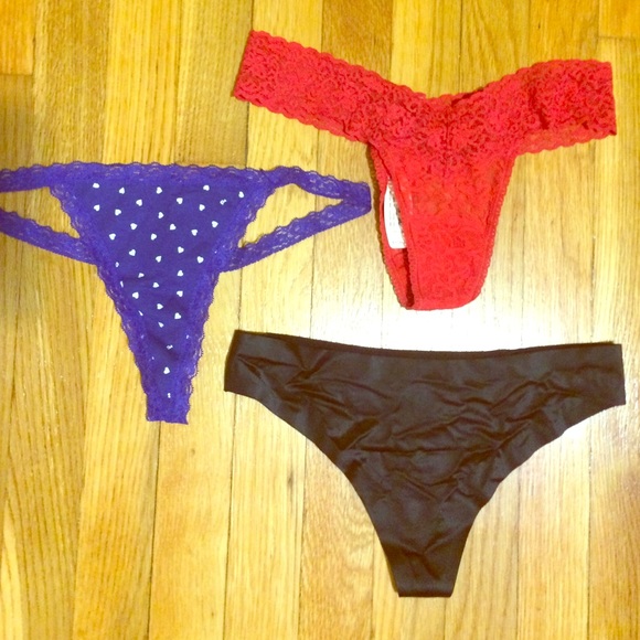 Victoria's Secret Other - Three NWT VS thongs