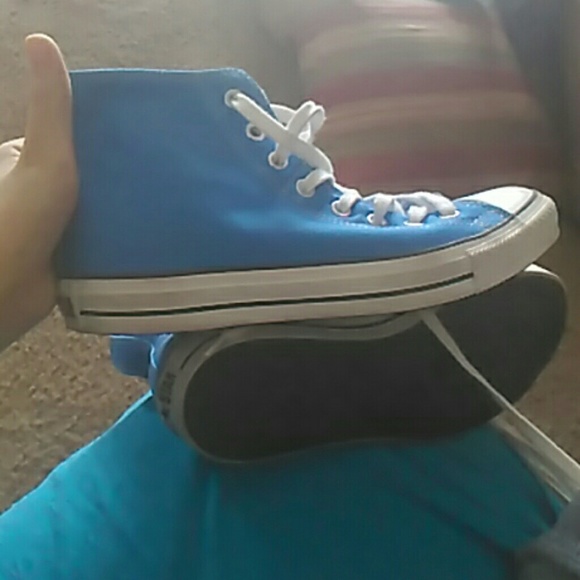Blue Converse