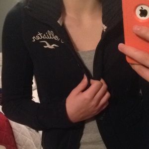 Hollister button up jacket !