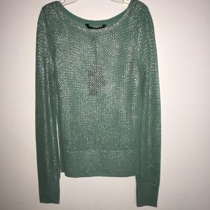 Aqua Sparkly Sweater