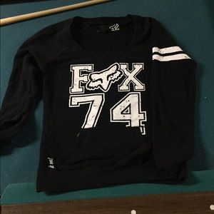 Black fox sweatshirt