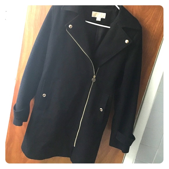 MK mid length coat.