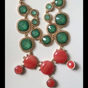 Altar'd State Brand- emerald peach gems-Glam Set