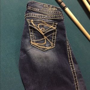 Silver jeans