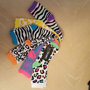 6 pair  Colorful  Lane Bryant Socks