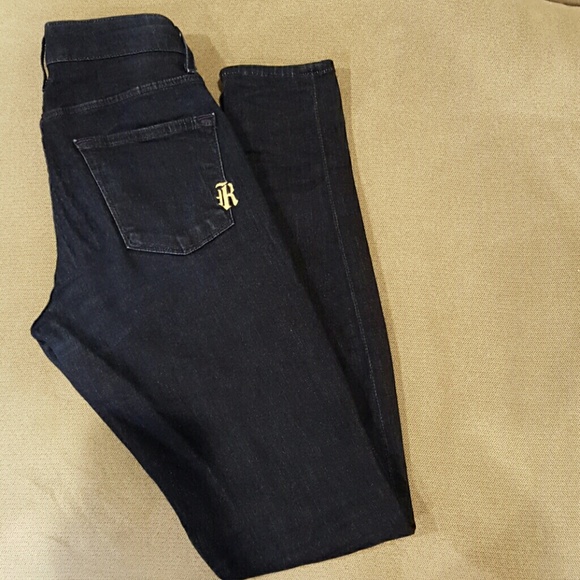 Rich & Skinny dark wash skinny jeans size 24
