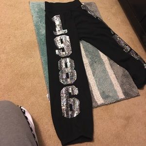 1986 pink sweatpants