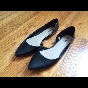 Black Mossimo d'orsay flats