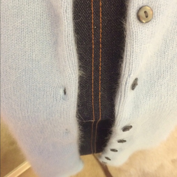 Angora sweater