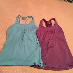 Lot of 2 - Athleta Workout Tank Tops