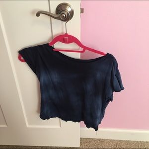 Brandy Melville Elin Tie Dye Crop Top