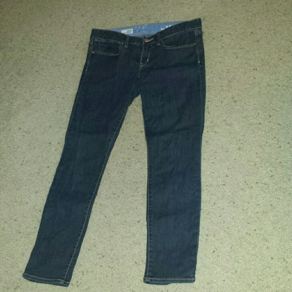 Gap skinny cropped jeans