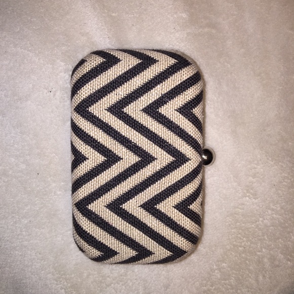 Chevron clutch/crossbody from The Loft
