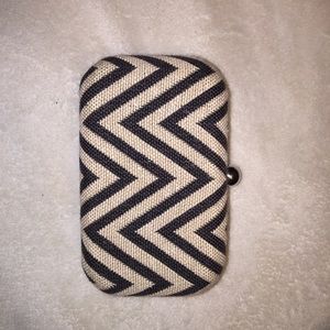 Chevron clutch/crossbody from The Loft