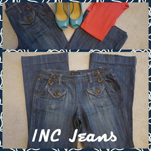 INC Wide Leg Jeans