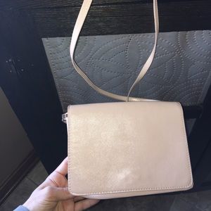 H&M cross body blush pink