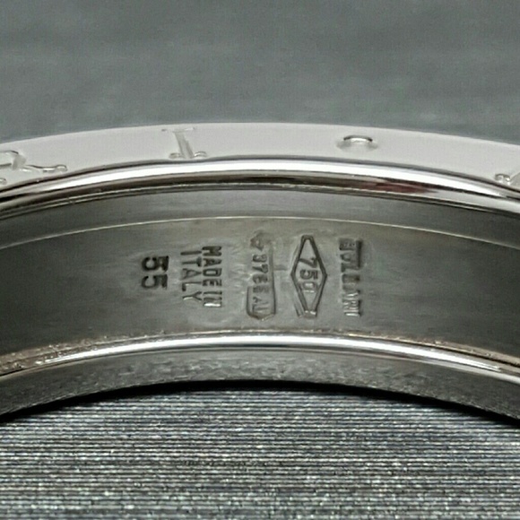 Bvlgari 18k White Gold B Zero 1 One Band Bulgari R - Picture 2 of 4