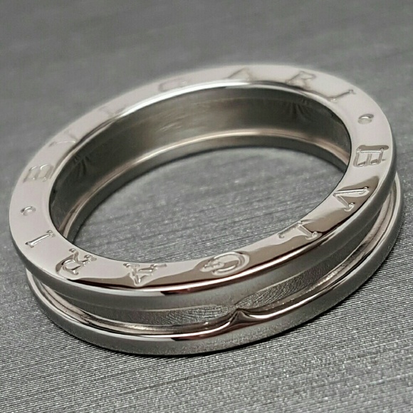 Bvlgari 18k White Gold B Zero 1 One Band Bulgari R - Picture 4 of 4