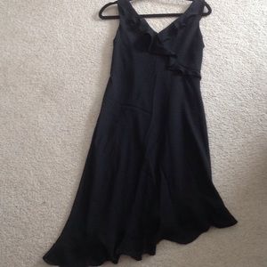 Simple flowing cocktail dress