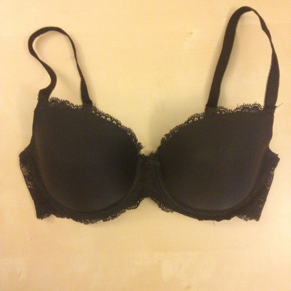 Victoria's Secret Dream Angels Lined Demi Black