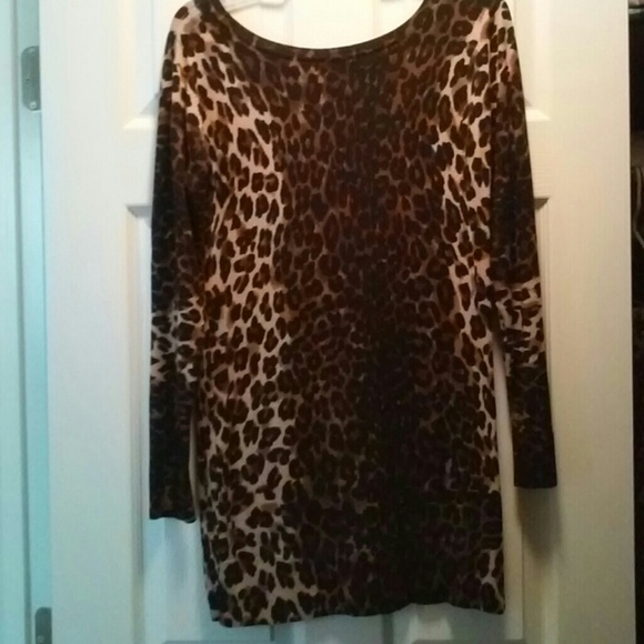 Leopard print dress