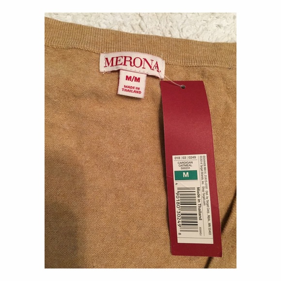 ❌SOLD❌Camel Button Down Cardigan - Picture 2 of 2