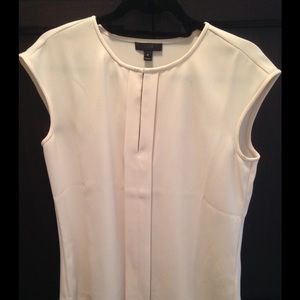 J. Crew cap sleeve top ivory