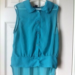 collared tank top