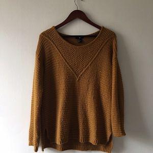 H&M mustard sweater