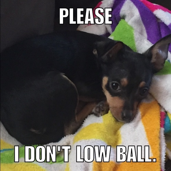 Respectful offers please