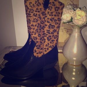 Cheetah Cowboy Boots