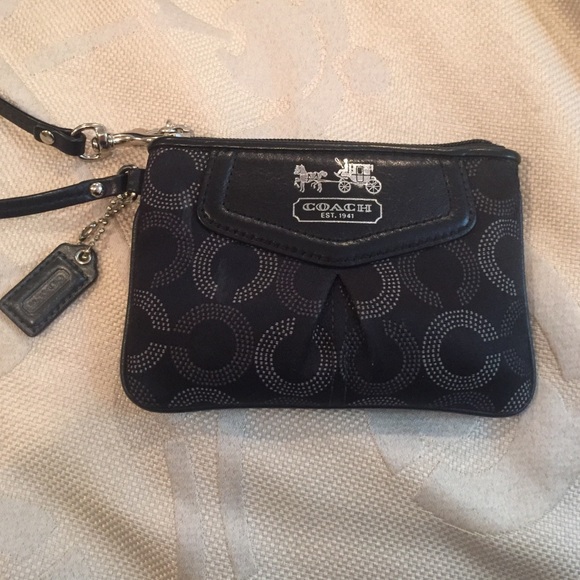 Authentic Coach wristlet
