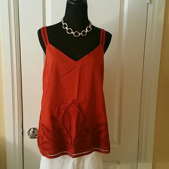 Banana Republic Rust top