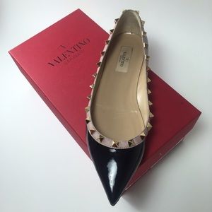 Valentino Rock Stud Flats