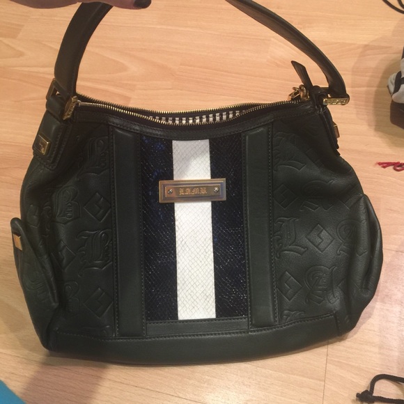 Lamb Green Purse Snakeskin