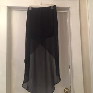 High low skirt