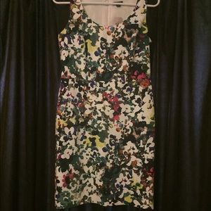 Ann Taylor Sleeveless Floral Print Dress Size 2P
