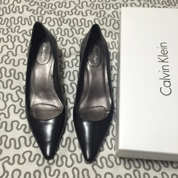 Calvin Klein kitten heels