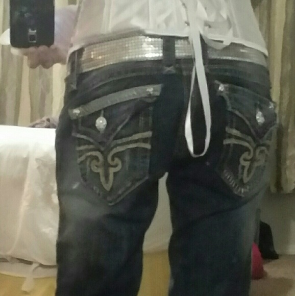 Rock Revival 26 Dark Denim Jeans