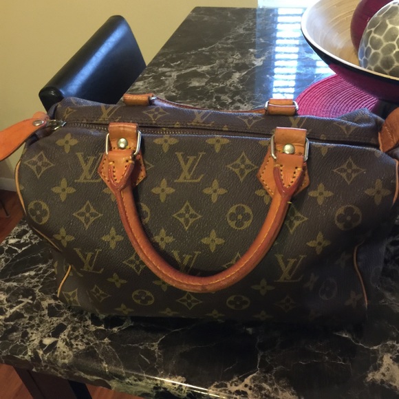 LV Bag could be a #30 but bigger than a #25