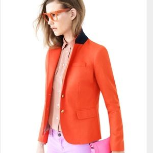 SALE!!! J. Crew wool schoolboy blazer, red