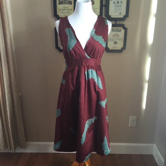 marc jacobs feather dress