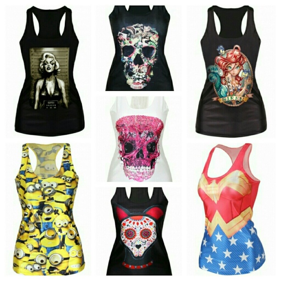 Lot of 4 tank tops random selection for $ 50