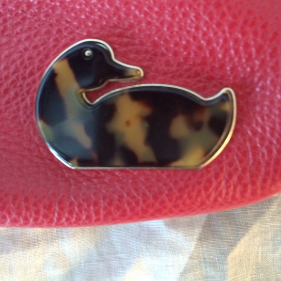 ❤️❤️❤️Dooney & Bourke red leather bag! ❤️❤️❤️ - Picture 4 of 4