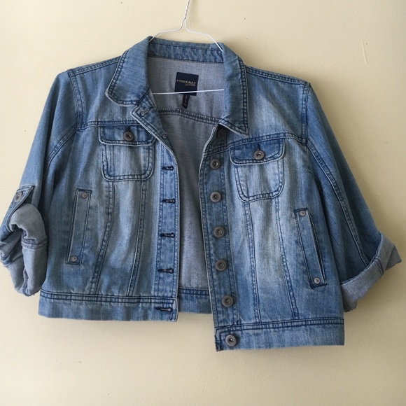Highway Jeans Cropped Denim Jacket