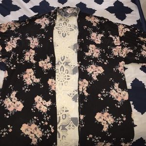 Charlotte Russe Floral duster